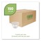 Eco-Products 48 oz. Renewable and Compostable Plastic Salad Bowls with Lids - Clear (150/Carton)
